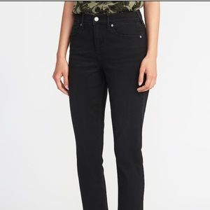 Old Navy High Rise Power/Perfect Straight Jeans